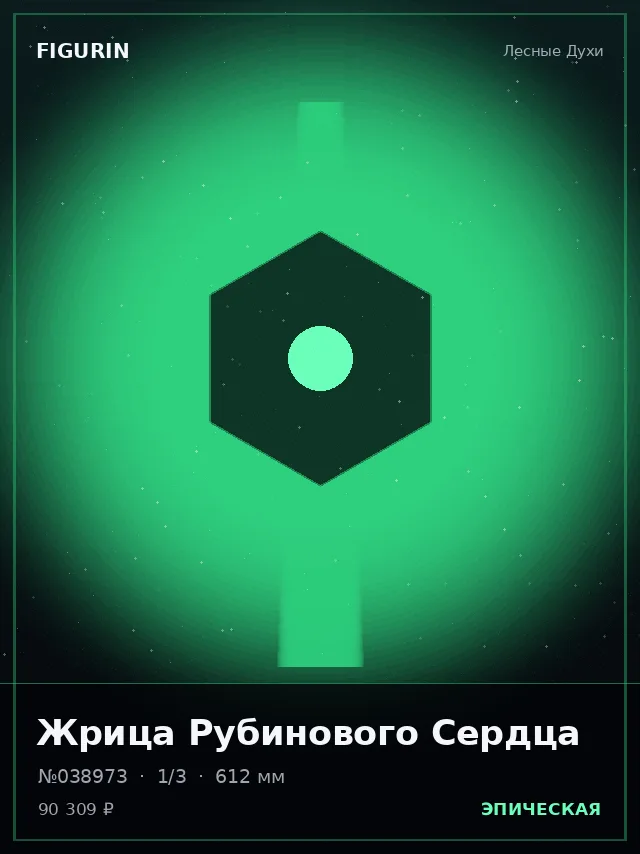 Жрица Рубинового Сердца — премиальная фигурка
