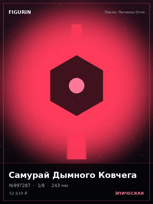 Самурай Дымного Ковчега — премиальная фигурка