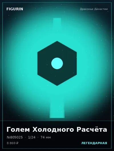 Голем Холодного Расчёта Меха — коллекционная 3D-фигурка