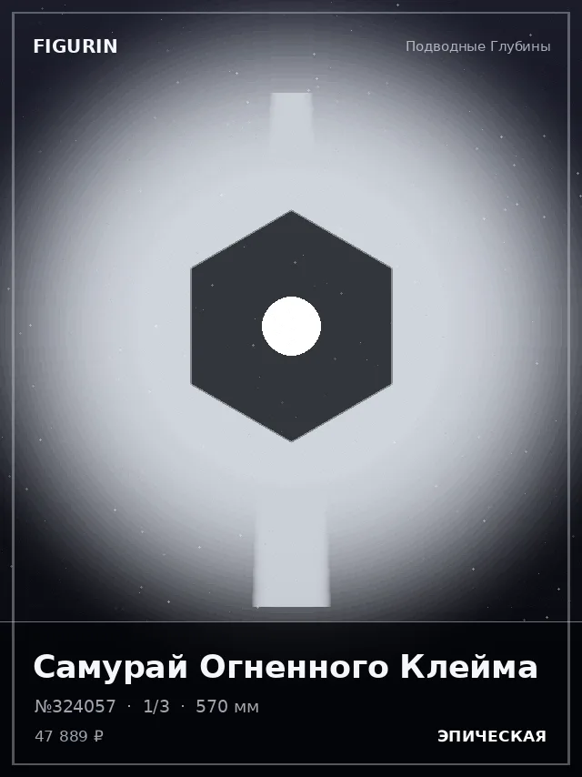 Самурай Огненного Клейма — премиальная фигурка
