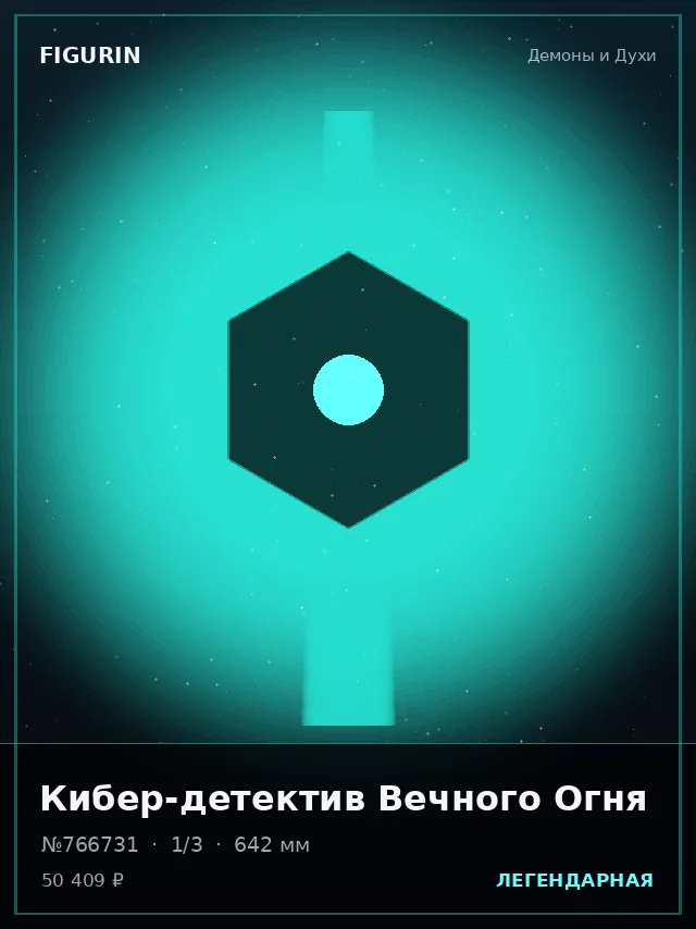 Кибер-детектив Вечного Огня — премиальная фигурка