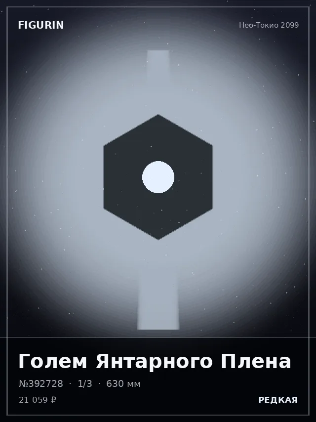 Голем Янтарного Плена — премиальная фигурка