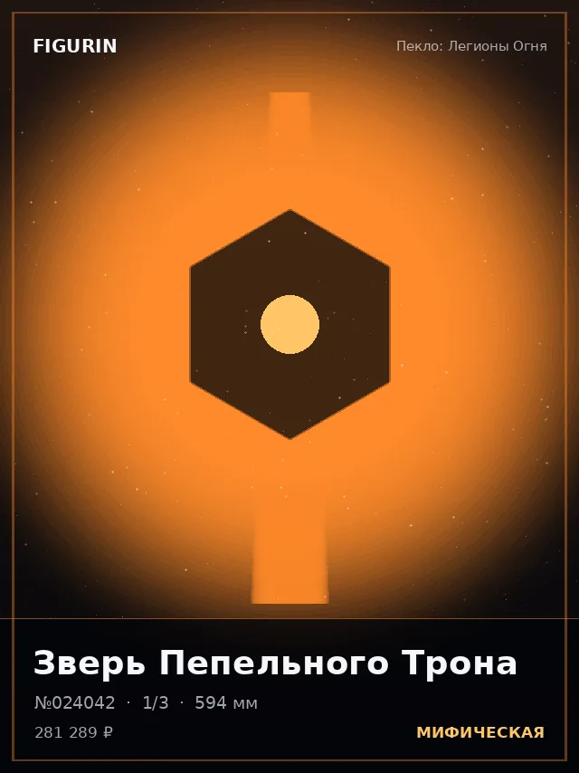 Зверь Пепельного Трона — премиальная фигурка
