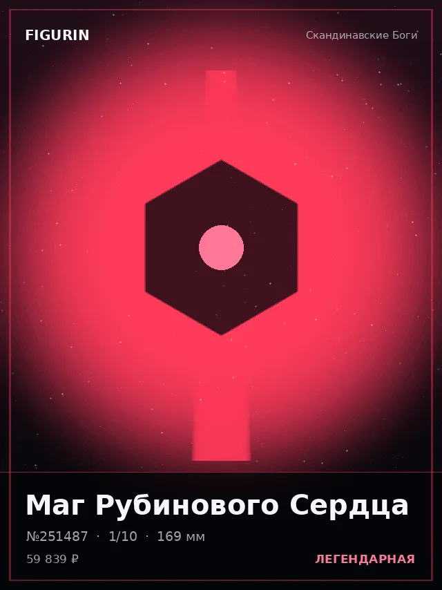 Маг Рубинового Сердца — премиальная фигурка
