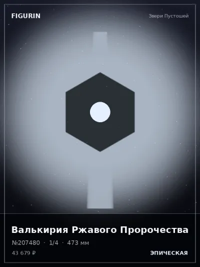 Валькирия Ржавого Пророчества Реализм — коллекционная 3D-фигурка