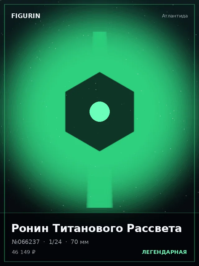 Ронин Титанового Рассвета — премиальная фигурка