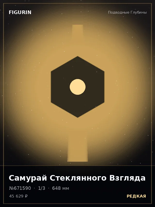 Самурай Стеклянного Взгляда — премиальная фигурка