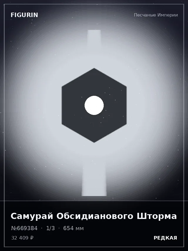 Самурай Обсидианового Шторма — премиальная фигурка