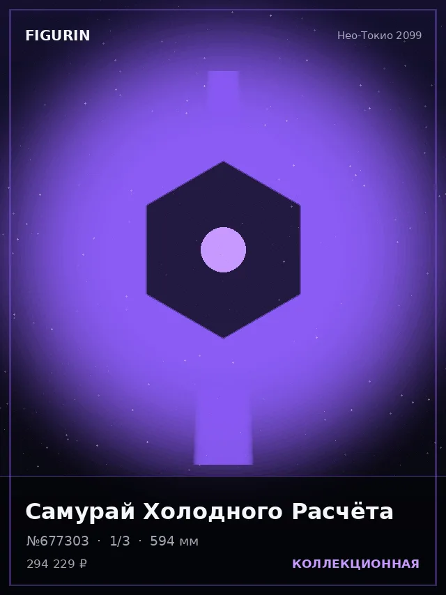 Самурай Холодного Расчёта — премиальная фигурка