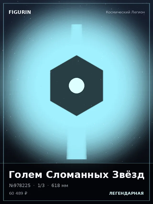 Голем Сломанных Звёзд — премиальная фигурка