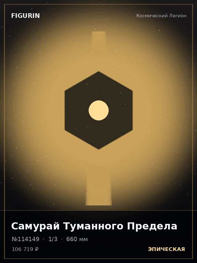 Самурай Туманного Предела — премиальная фигурка