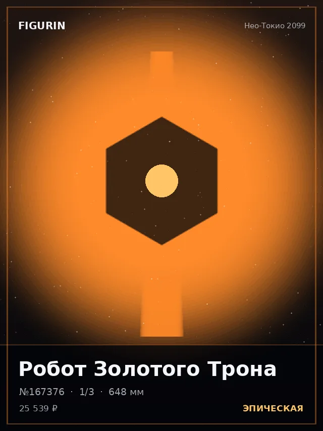Робот Золотого Трона — премиальная фигурка