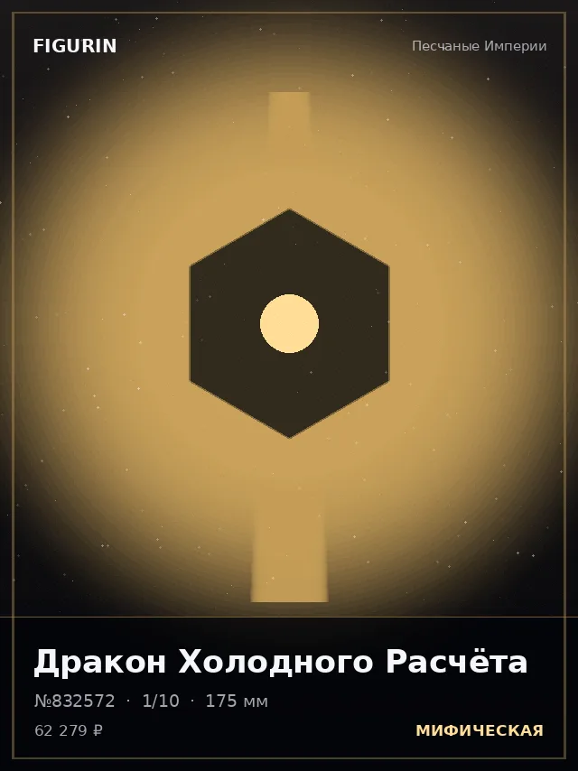 Дракон Холодного Расчёта — премиальная фигурка
