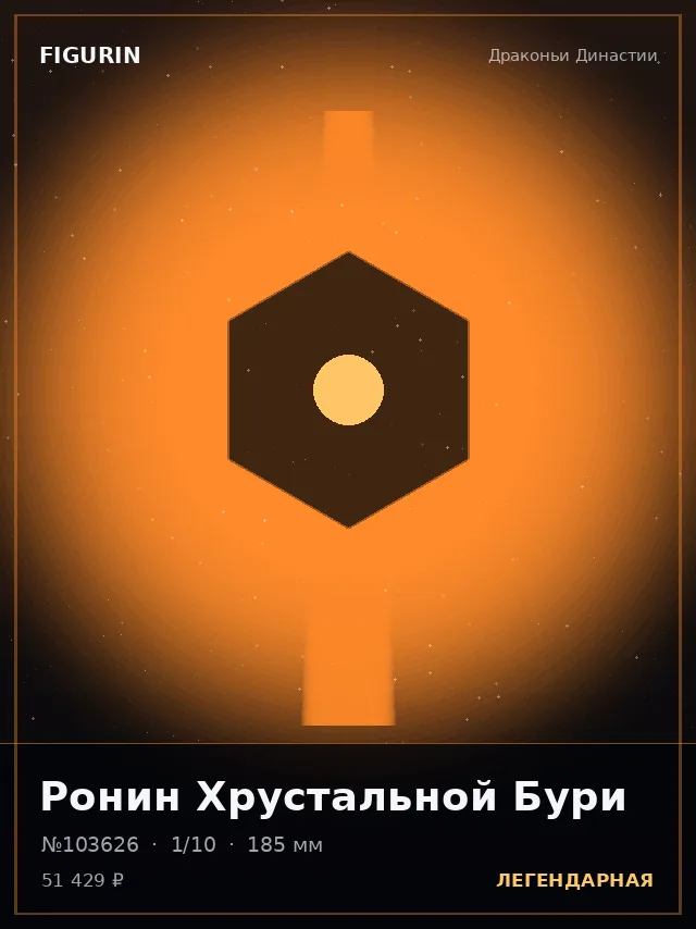 Ронин Хрустальной Бури — премиальная фигурка