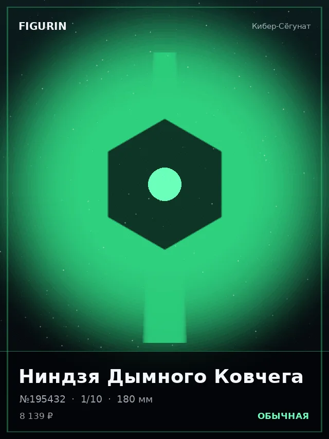 Ниндзя Дымного Ковчега — премиальная фигурка