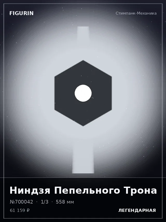 Ниндзя Пепельного Трона — премиальная фигурка