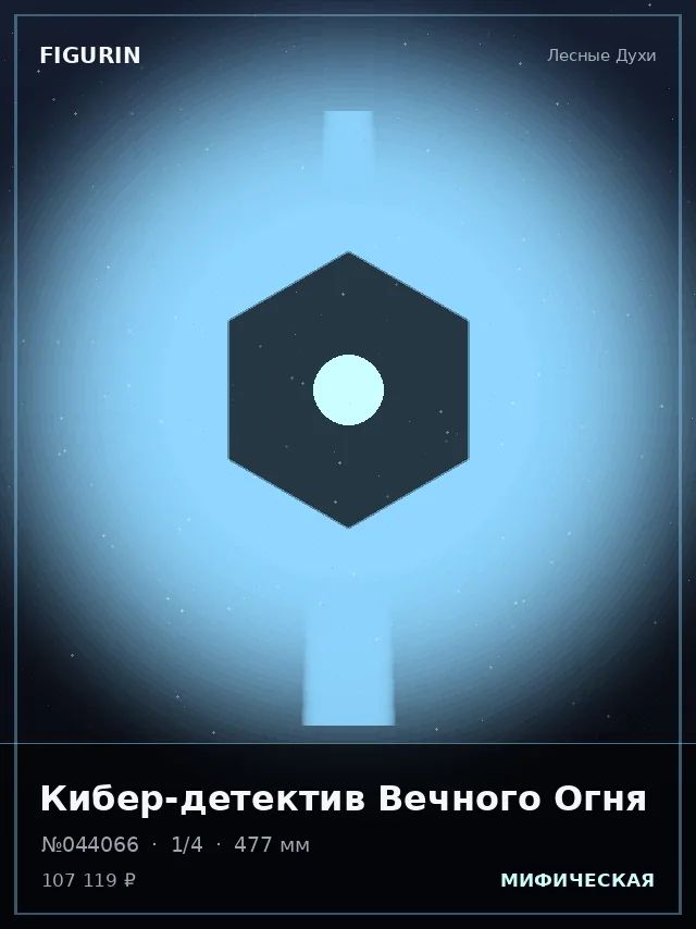 Кибер-детектив Вечного Огня — премиальная фигурка