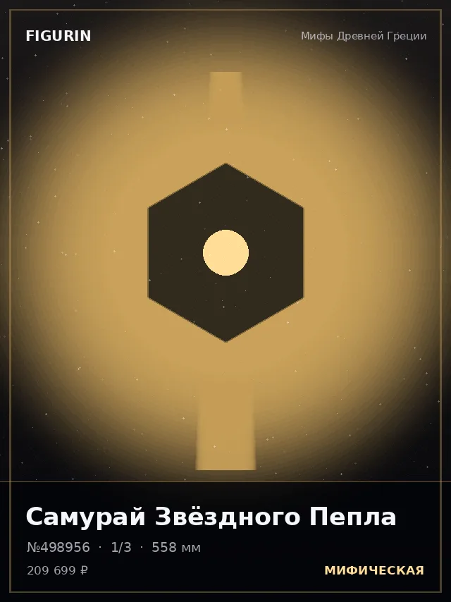 Самурай Звёздного Пепла — премиальная фигурка
