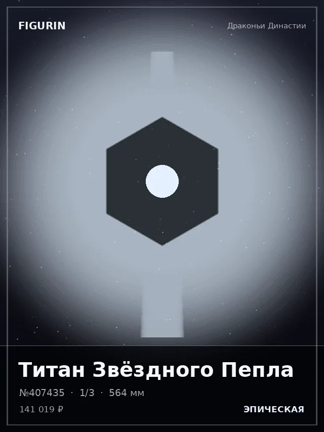 Титан Звёздного Пепла — премиальная фигурка