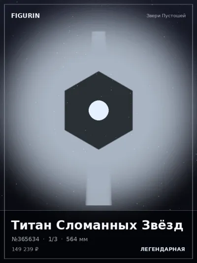 Титан Сломанных Звёзд Этно-фэнтези — коллекционная 3D-фигурка