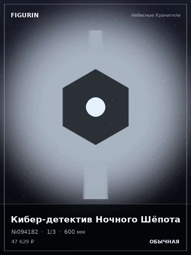 Кибер-детектив Ночного Шёпота — премиальная фигурка