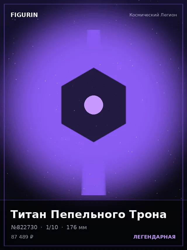 Титан Пепельного Трона — премиальная фигурка
