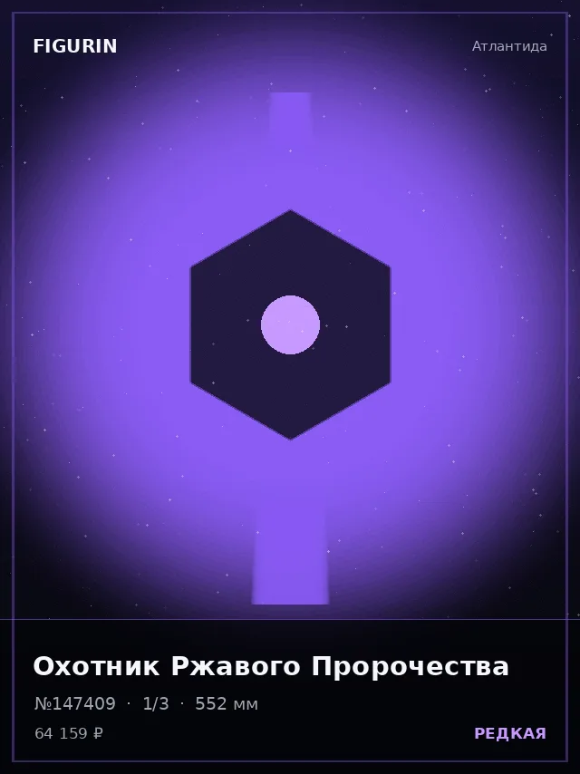 Охотник Ржавого Пророчества — премиальная фигурка