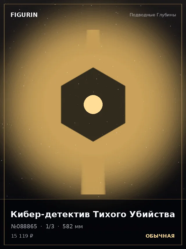 Кибер-детектив Тихого Убийства — премиальная фигурка