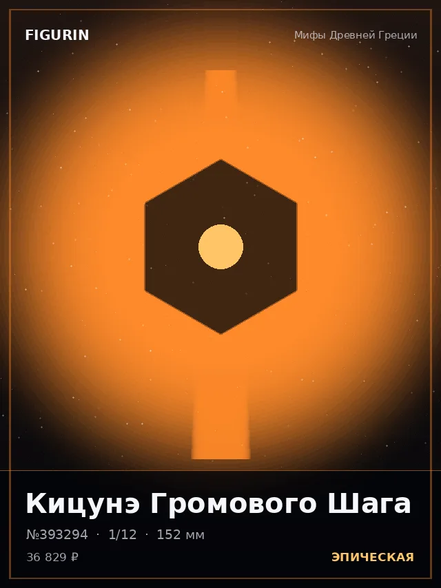 Кицунэ Громового Шага — премиальная фигурка