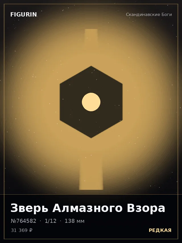 Зверь Алмазного Взора — премиальная фигурка