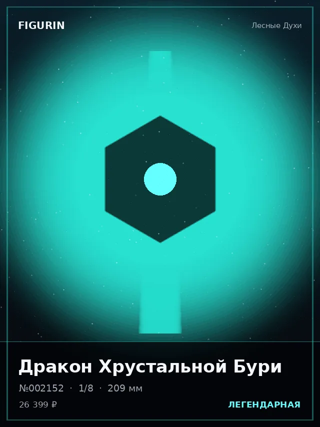 Дракон Хрустальной Бури — премиальная фигурка