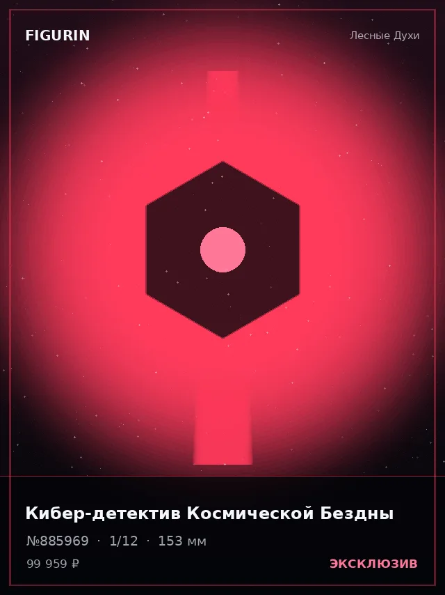 Кибер-детектив Космической Бездны — премиальная фигурка