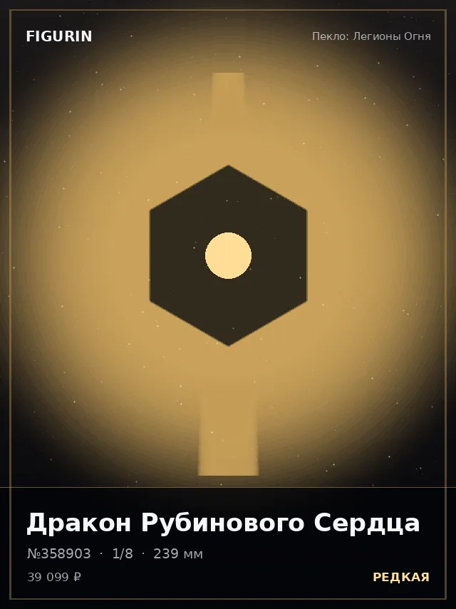 Дракон Рубинового Сердца — премиальная фигурка