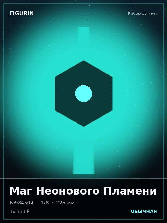 Маг Неонового Пламени — премиальная фигурка