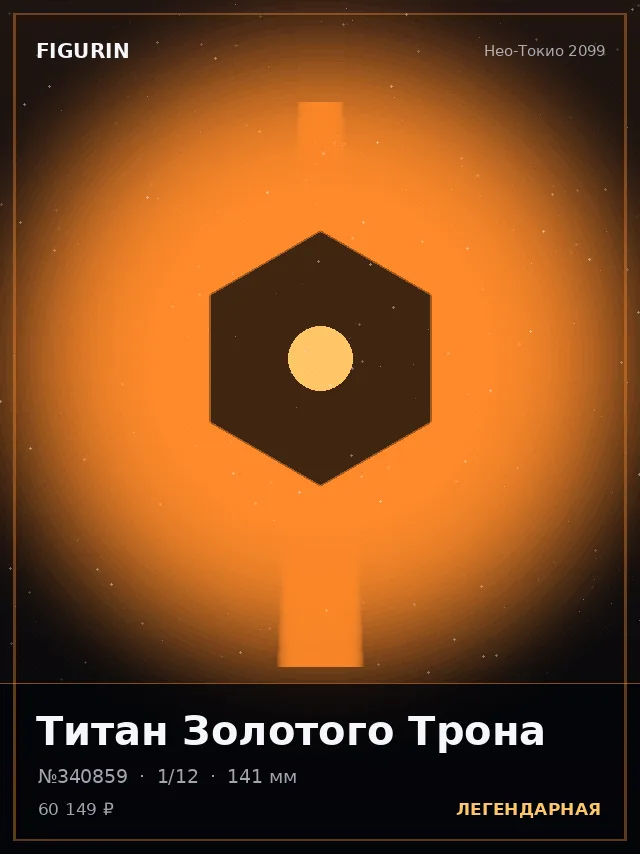 Титан Золотого Трона — премиальная фигурка