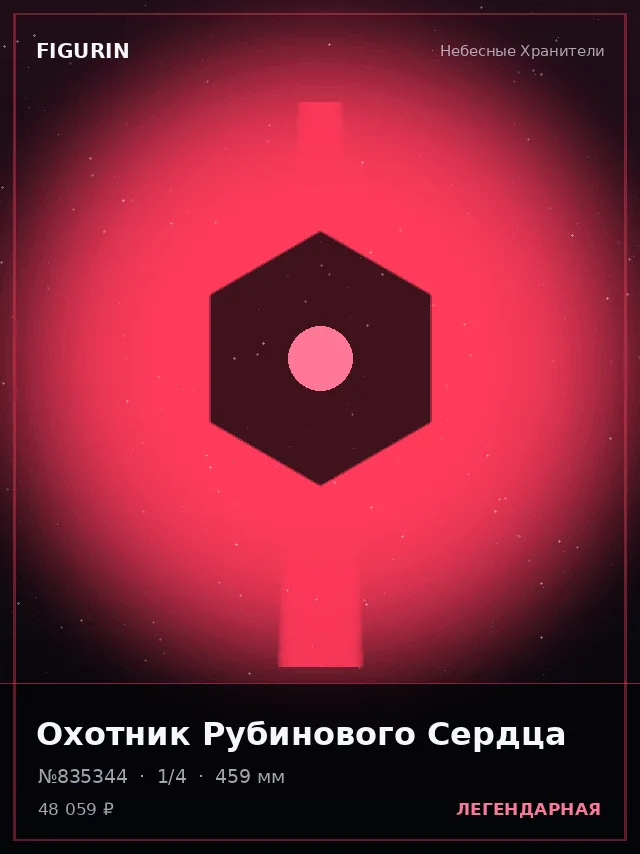 Охотник Рубинового Сердца — премиальная фигурка