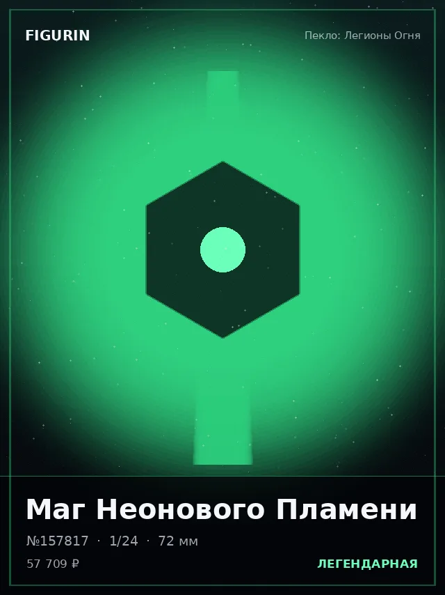 Маг Неонового Пламени — премиальная фигурка