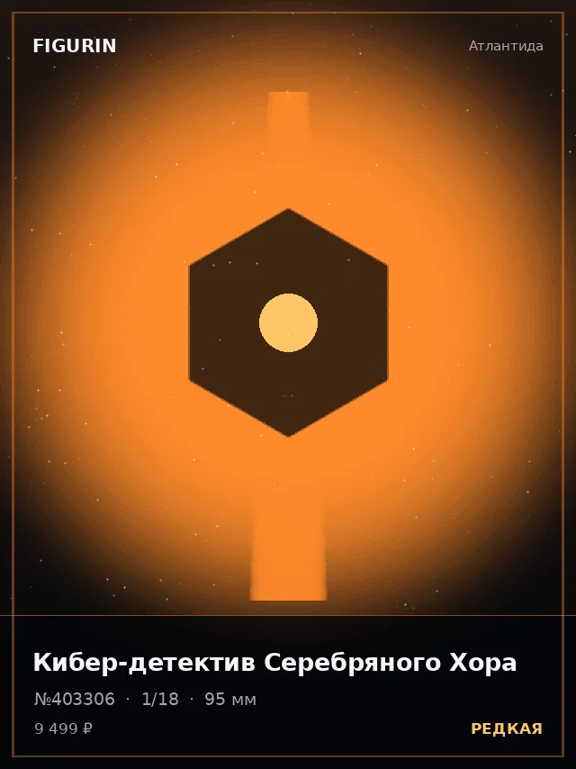 Кибер-детектив Серебряного Хора — премиальная фигурка