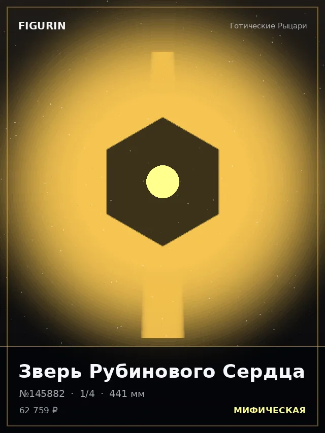 Зверь Рубинового Сердца — премиальная фигурка