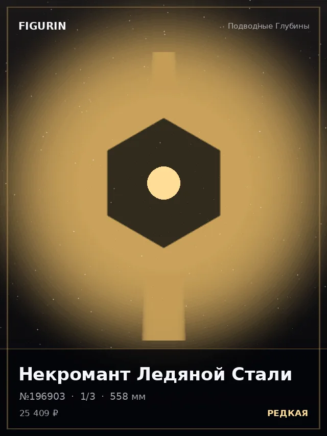 Некромант Ледяной Стали — премиальная фигурка