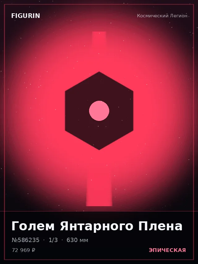 Голем Янтарного Плена — премиальная фигурка
