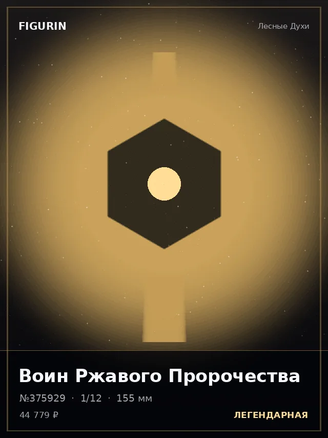 Воин Ржавого Пророчества — премиальная фигурка