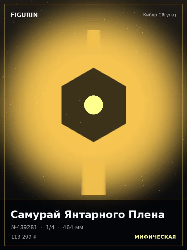 Самурай Янтарного Плена — премиальная фигурка