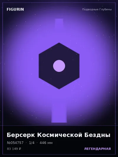 Берсерк Космической Бездны Этно-фэнтези — коллекционная 3D-фигурка
