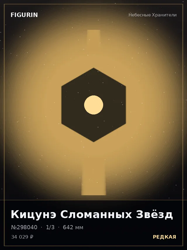 Кицунэ Сломанных Звёзд — премиальная фигурка