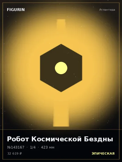 Робот Космической Бездны Реализм — коллекционная 3D-фигурка