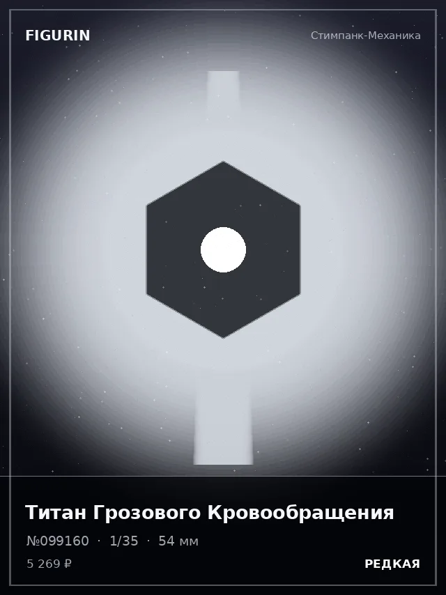Титан Грозового Кровообращения — премиальная фигурка