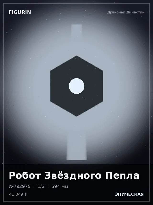 Робот Звёздного Пепла — премиальная фигурка