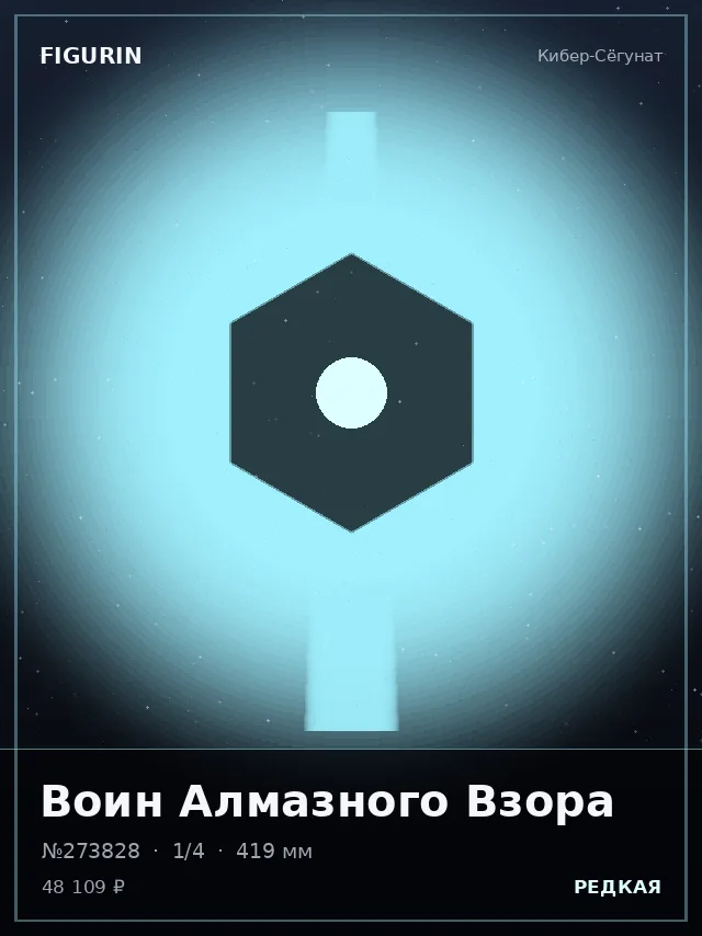 Воин Алмазного Взора — премиальная фигурка