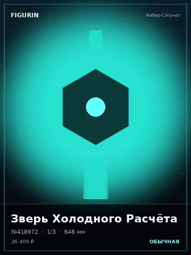 Зверь Холодного Расчёта — премиальная фигурка
